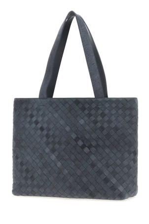 Air Force blue suede Intrecciato shopping bag BOTTEGA VENETA (795628V6FQ2)