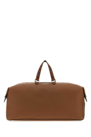 Brown leather Fendi Lui 55 shopping bag FENDI (7VV182AVBX)