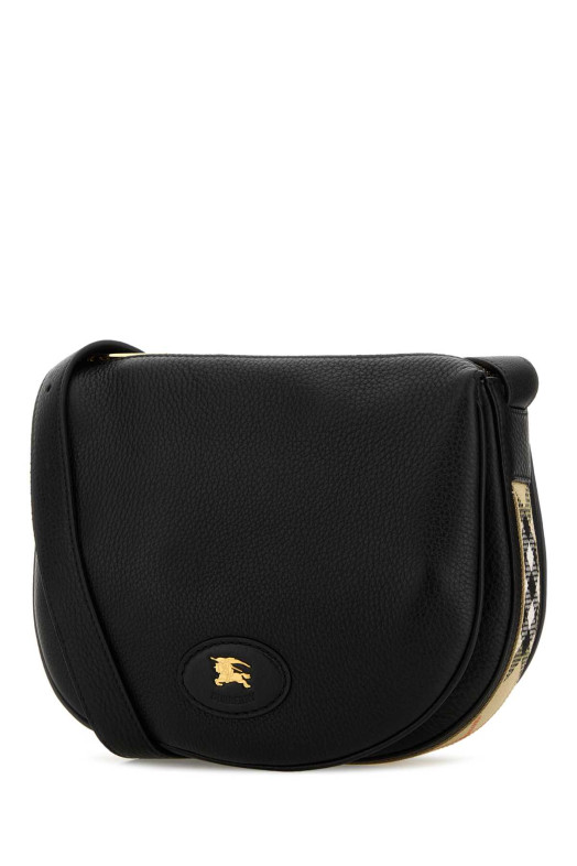 Black leather Tavistock crossbody bag Black BURBERRY (8120263)