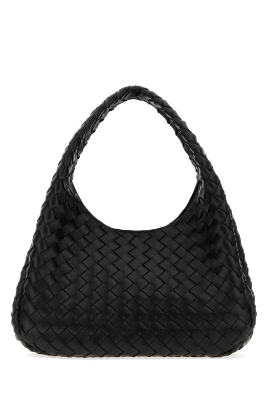 Black leather Campana shoulder bag BOTTEGA VENETA (844249V4SC0)