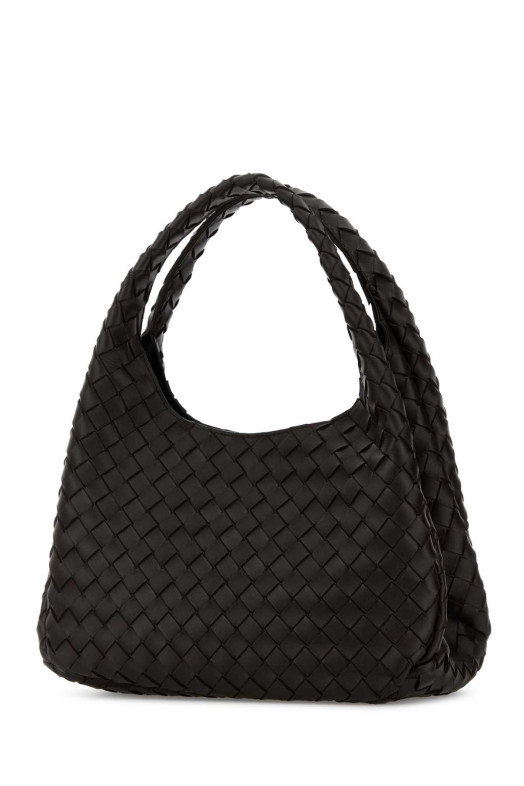 Коричневая кожаная сумка через плечо Campana от BOTTEGA VENETA (844249V4SC0)