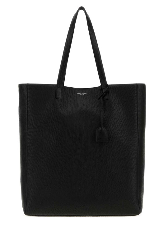 Черная кожаная сумка Bold от SAINT LAURENT (845384AACIU)