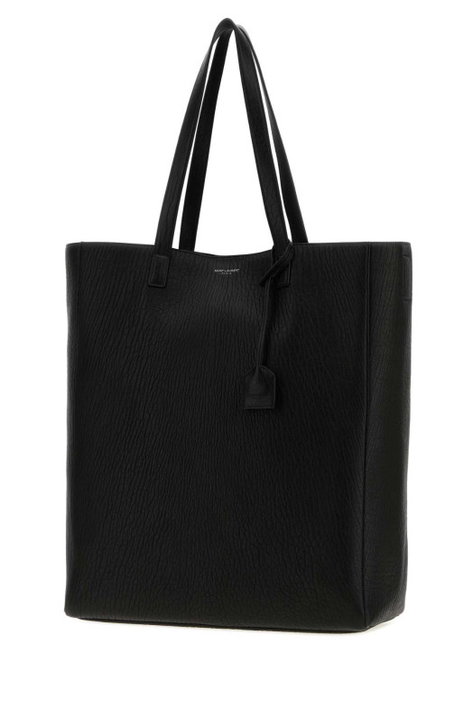 Черная кожаная сумка Bold от SAINT LAURENT (845384AACIU)