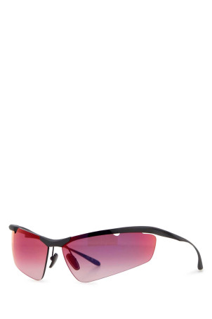 Срібні сонцезахисні окуляри Boomerang від BALENCIAGA (847016T0005)