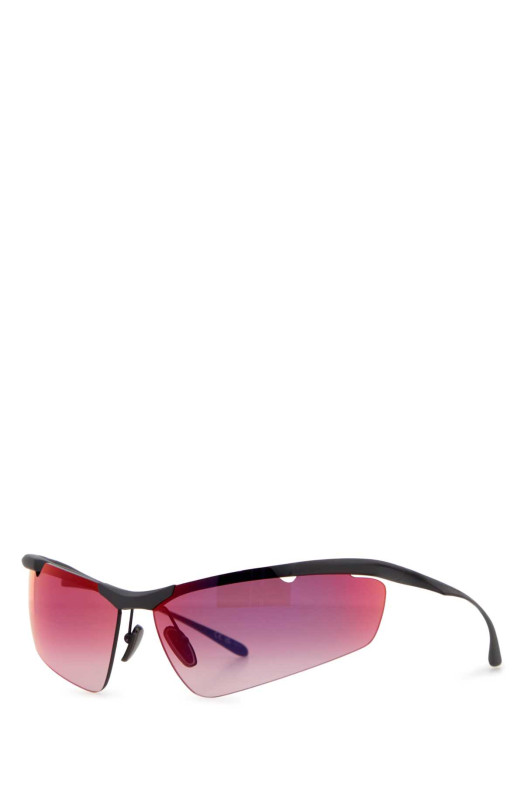 Silver metal Boomerang sunglasses BALENCIAGA (847016T0005)