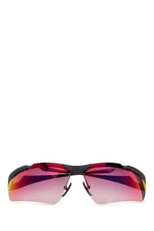 Срібні сонцезахисні окуляри Boomerang від BALENCIAGA (847016T0005)