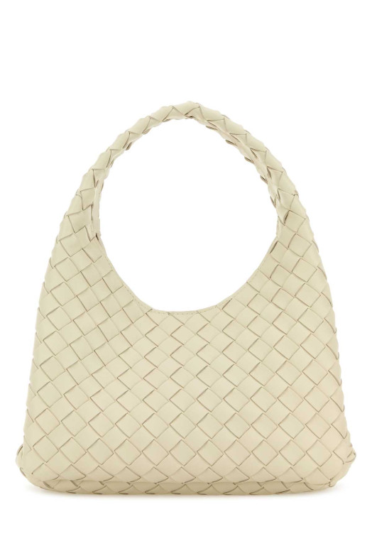 Ivory leather small Campana shoulder bag BOTTEGA VENETA (854248V4SC0)