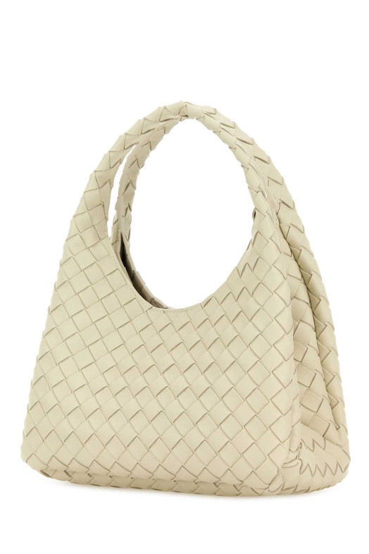 Ivory leather small Campana shoulder bag BOTTEGA VENETA (854248V4SC0)