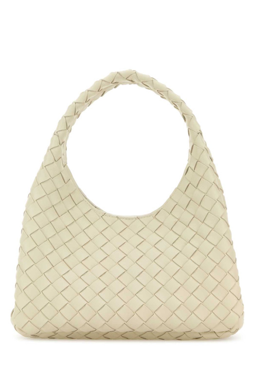 Ivory leather small Campana shoulder bag BOTTEGA VENETA (854248V4SC0)