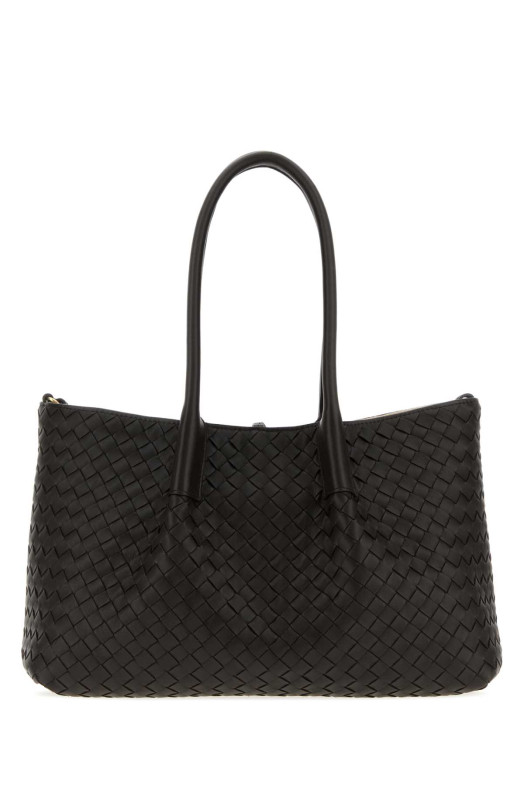 Dark brown leather Pinacoteca reversible shopping bag BOTTEGA VENETA (854371V5AG1)