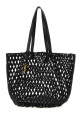 Black beads shopping bag Black SAINT LAURENT (862074KAAAY)