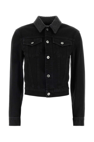 Чорна джинсова куртка Black BOTTEGA VENETA (863107V69O0)