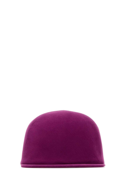 Фиолетовая бейсболка из твила BALENCIAGA (871565410B2)