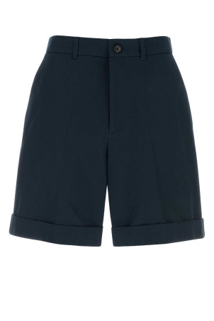 Бермуди з бавовни темно-синього кольору VALENTINO GARAVANI (8V0RDE24BGY)
