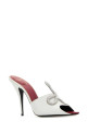 Белые кожаные туфли-муле CÅur VipÃ¨re от VALENTINO GARAVANI (8W0S0PD7HIZ)