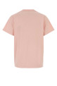 Light pink cotton oversize t-shirt GANNI (A1050152)