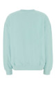 Light-blue cotton oversize sweatshirt Purple GANNI (A1060064)