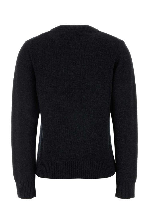 Свитер из смеси шерсти и сланца GANNI (A1070276)