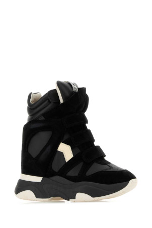 Black suede and leather Balskee sneakers ISABEL MARANT (BK0009FAA1E17S)