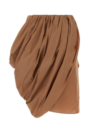 Спідниця з попліну рожевого кольору в стилі «антик» CHLOE (CH26UJU41141) CHLOÉ