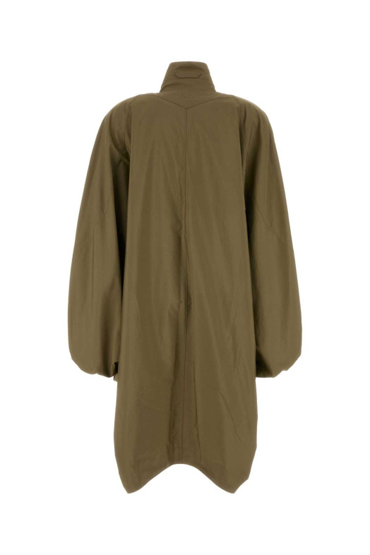 Пальто из оливково-зелёного поплина CHLOE (CH26UMA12144) CHLOÉ
