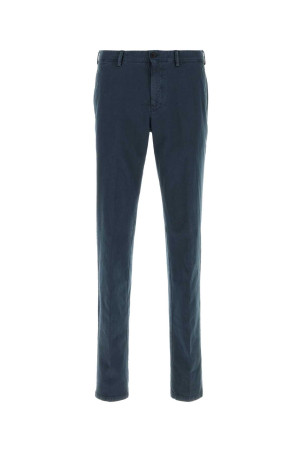 Navy blue stretch cotton pant PT TORINO (COVT1MZ00RWLRS81)