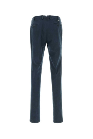 Navy blue stretch cotton pant PT TORINO (COVT1MZ00RWLRS81)