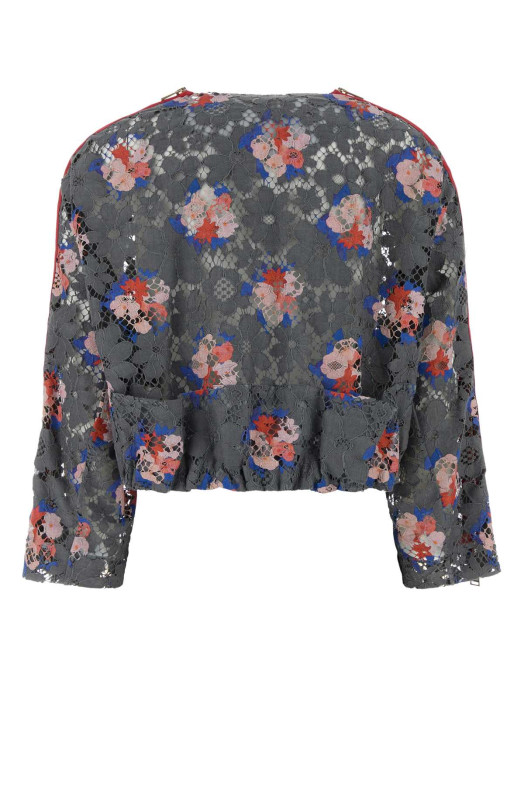 Блейзер с кружевным принтом FENDI (FJ7736AW9E)