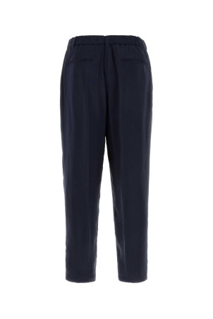 Navy blue twill pant GIORGIO ARMANI (GM003358TE15224)