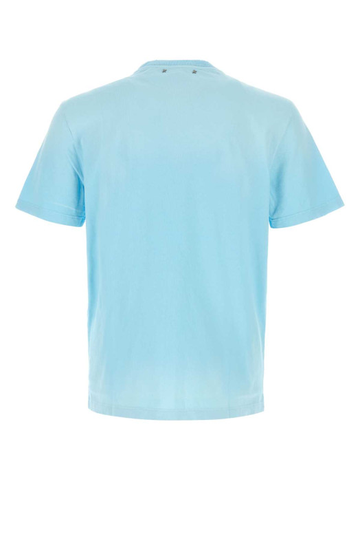 Light-blue cotton t-shirt GOLDEN GOOSE DELUXE BRAND (GMP01220P002368)