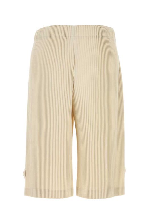 Sand polyester bermuda shorts HOMME PLISSE' ISSEY MIYAKE (HP66JF212)