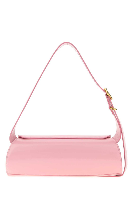 Небольшая сумка через плечо Cannolo из розовой кожи JIL SANDER (J07WD0023P4840)