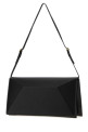 Black leather medium File shoulder bag JIL SANDER (J08ZH0099P9077)