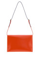 Маленькая кожаная сумка через плечо оранжевого цвета JIL SANDER (J08ZH0100P9054)