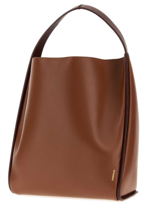 Сумка-бакет «Pivot» з карамельної шкіри JIL SANDER (J08ZH0102P9166)
