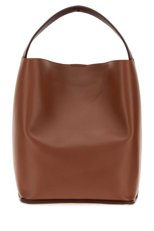 Сумка-кошик Pivot из кожи цвета карамели JIL SANDER (J08ZH0102P9166)