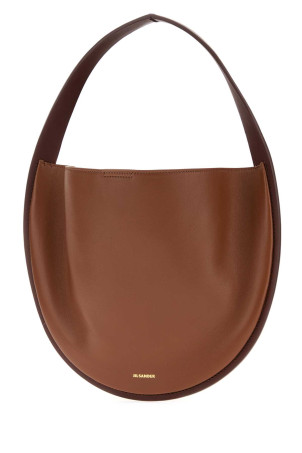 Сумка через плече Pivot з шкіри кольору карамелі від JIL SANDER (J08ZH0103P9166)