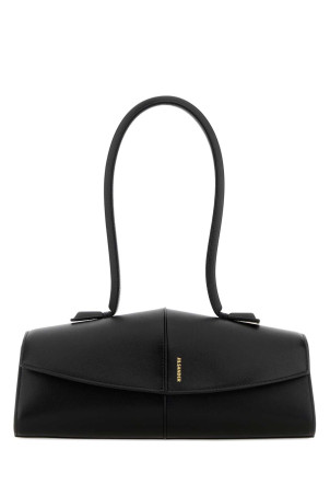 Black leather Linea shoulder bag JIL SANDER (J08ZH0104P9079)