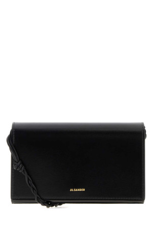 Black leather Tangle wallet JIL SANDER (J10VL0023P4841)