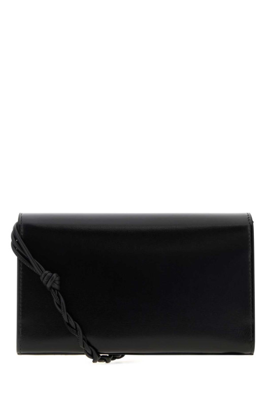 Black leather Tangle wallet JIL SANDER (J10VL0023P4841)