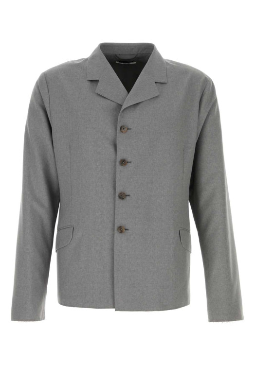 Grey wool blazer JIL SANDER (J21BN0232J40249)