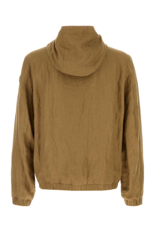 Camel linen Duguay reversible jacket MONCLER (L10911A00163598J4)