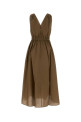 Brown poplin dress BRUNELLO CUCINELLI (M0F79A5092)