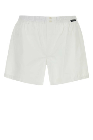 Белые боксеры из поплина Multicolor DOLCE & GABBANA (M3A12TON0ED) DOLCE & GABBANA