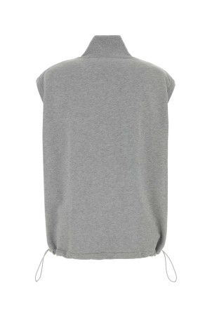 Grey cotton sweatshirt MIU MIU (MJT698SOOO13UK)
