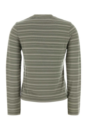 Embroidered lyocell t-shirt MAISON KITSUNE (QW00106KJ7034)