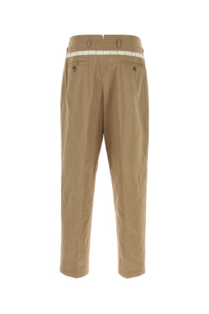 Camel cotton pant MAISON MARGIELA (S50KA0707M35699)