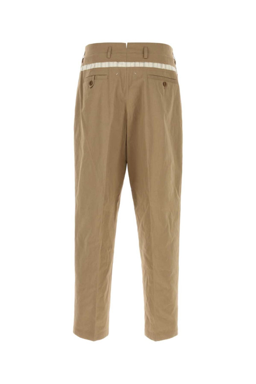 Camel cotton pant MAISON MARGIELA (S50KA0707M35699)