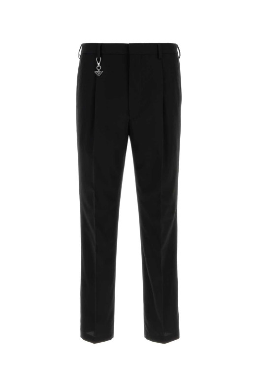 Black cotton pant Black PRADA (UP0419SOOO19AM)