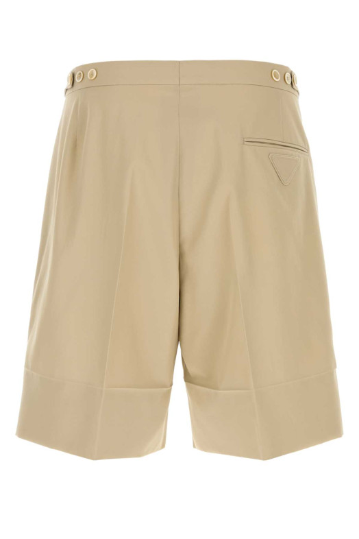 Sand cotton bermuda shorts PRADA (UP0423SOOO19AM)